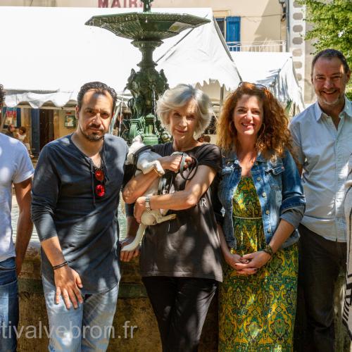Jury 2018 - Dimitri Storoge, Alexandre Astier, Marie-Christine Adam, Laurence Oltuski, Fabrice Chanut and Mélody Banquet