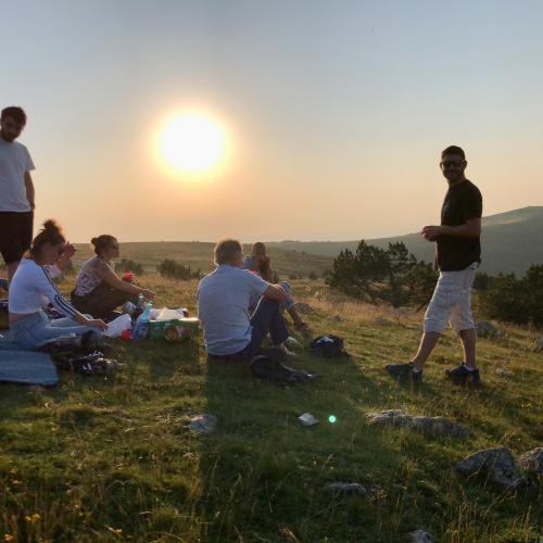 The 2021's jury at Mont Aigoual