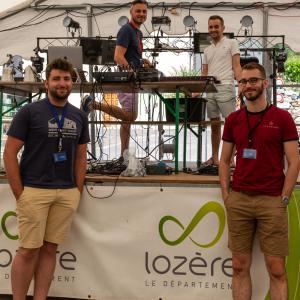 Léopold, Maxime, Nicolas et Loïc