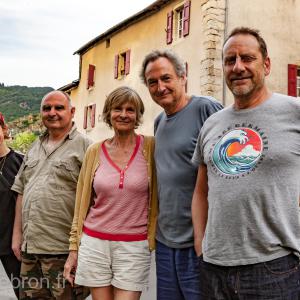 Mara Taquin, Luc Palun, Sylvie Koechlin, Bruno Herbulot et Riton Liebman