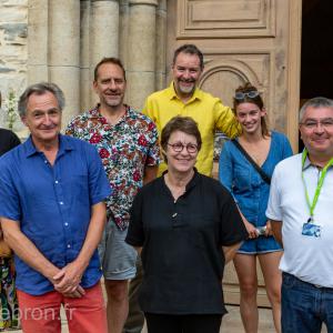 Sylvie Koechlin, Bruno Herbulot, Riton Liebman, Fabrice Chanut, Joëlle Rousselet, Mara Taquin, Alain Argilier et Luc Palun