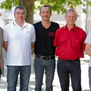 François Roux, Alain Argilier, Jacques Malaterre, José Bové and Philippe du Janrand