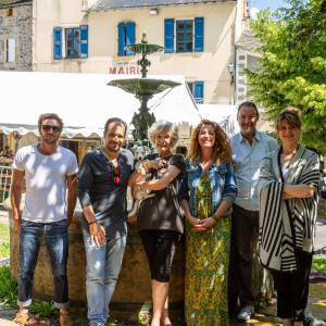 The 2018's jury - Dimitri Storoge, Alexandre Astier, Marie-Chritine Adam, Laurence Oltuski, Fabrice Chanut and Melody Banquet