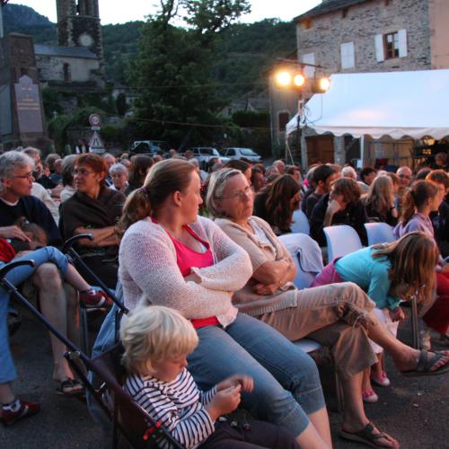 Le public avant le spectacle